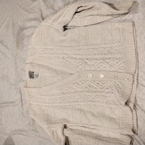Cream cardigan